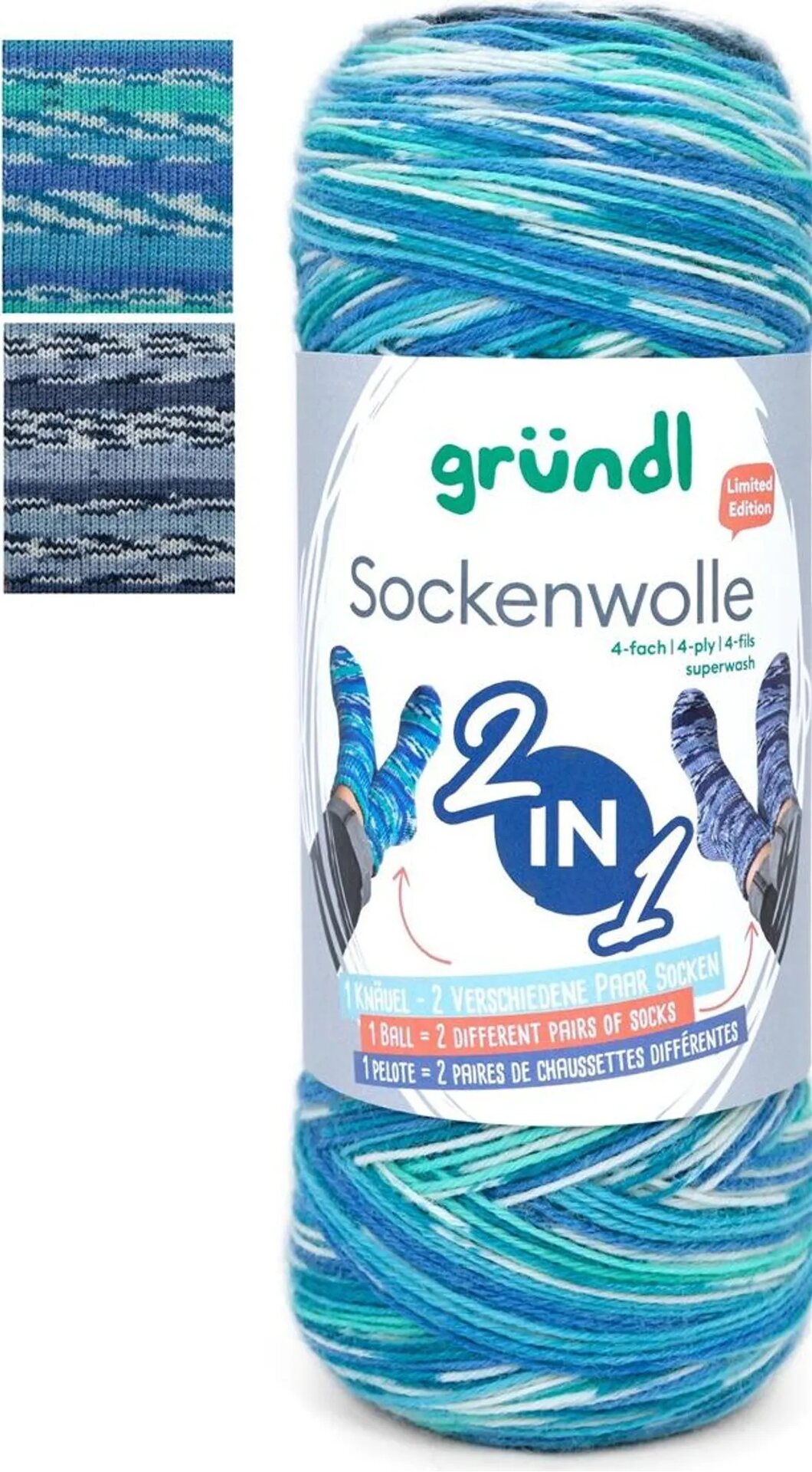 Gründl Sockenwolle 2-IN-1 1
