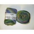 Lang Yarns Mille Colori Socks & Lace Luxe 97 vihreä-lila-oranssi