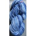 Aade Lõng Vironvilla 8/2 vyyhti monivärinen Blue n. 200g