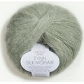Sandnes Garn Tynn Silk Mohair 8521 Vaalea harmaanvihreä