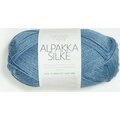 Sandnes Garn Alpakka Silke 6573 vaalea kirkas sininen