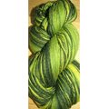 Aade Lõng Vironvilla 8/2 vyyhti monivärinen Green-yellow n. 250g