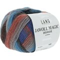 Lang Yarns Jawoll Magic Decrade 21 vaalea sininen-oranssi-ruskea