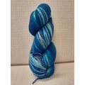 Aade Lõng Vironvilla 8/2 vyyhti monivärinen Turquoise-Blue n. 220g