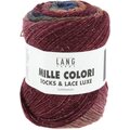 Lang Yarns Mille Colori Socks & Lace Luxe 214 burgundi-sininen