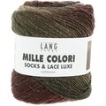 Lang Yarns Mille Colori Socks & Lace Luxe 210 Ruskea-beige-vihreä