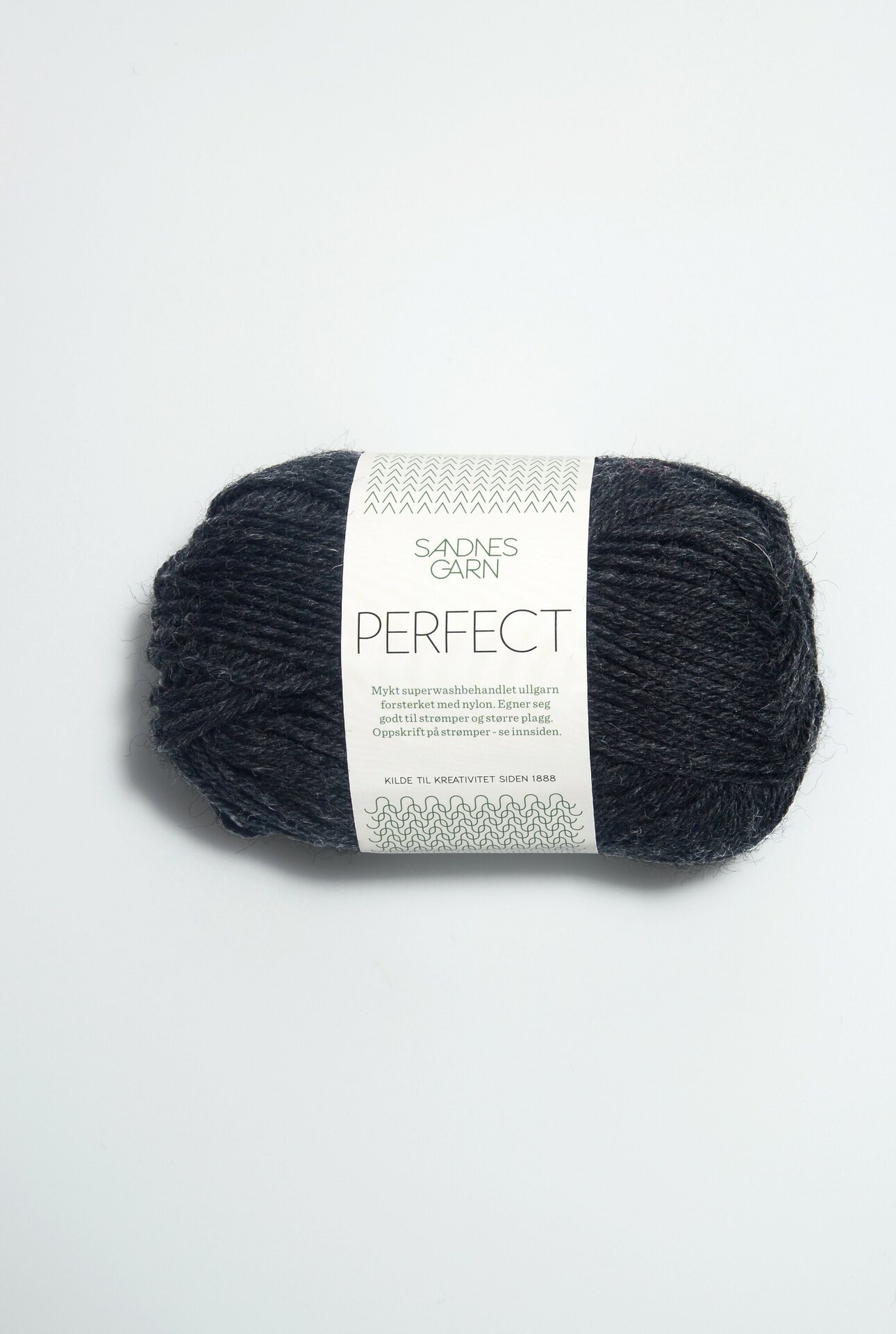 Sandnes Garn Perfect 1088 Hiili meleerattu
