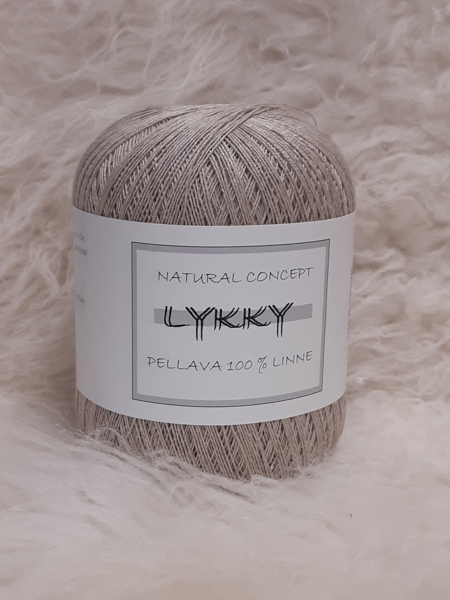 Lykky, pellavavirkkauslanka 3 pellava