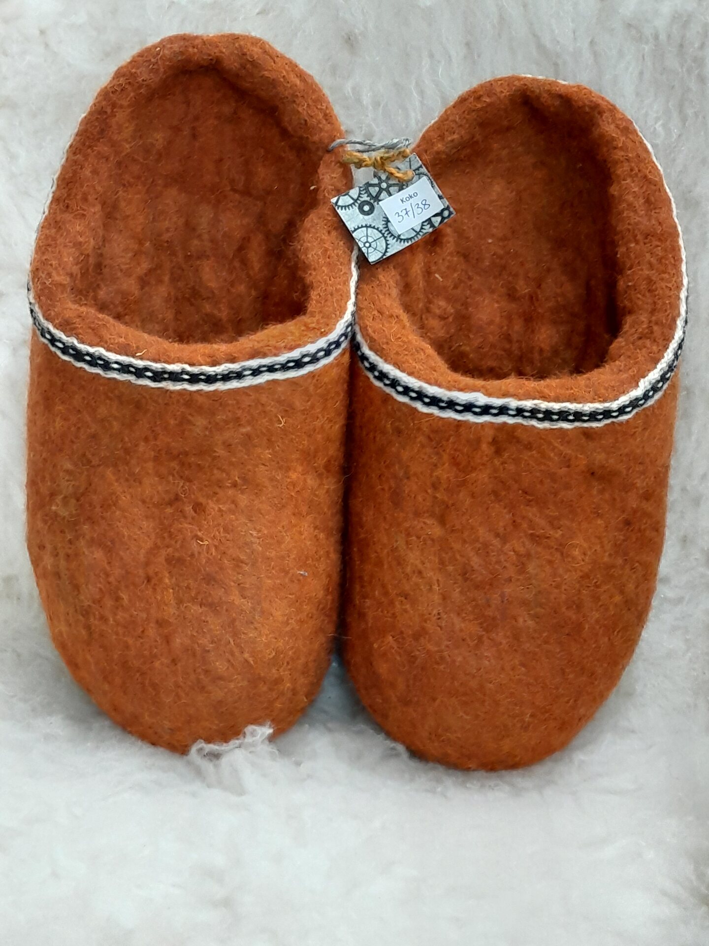 Kehrätär Lieko tossut 37/38 terrakotta