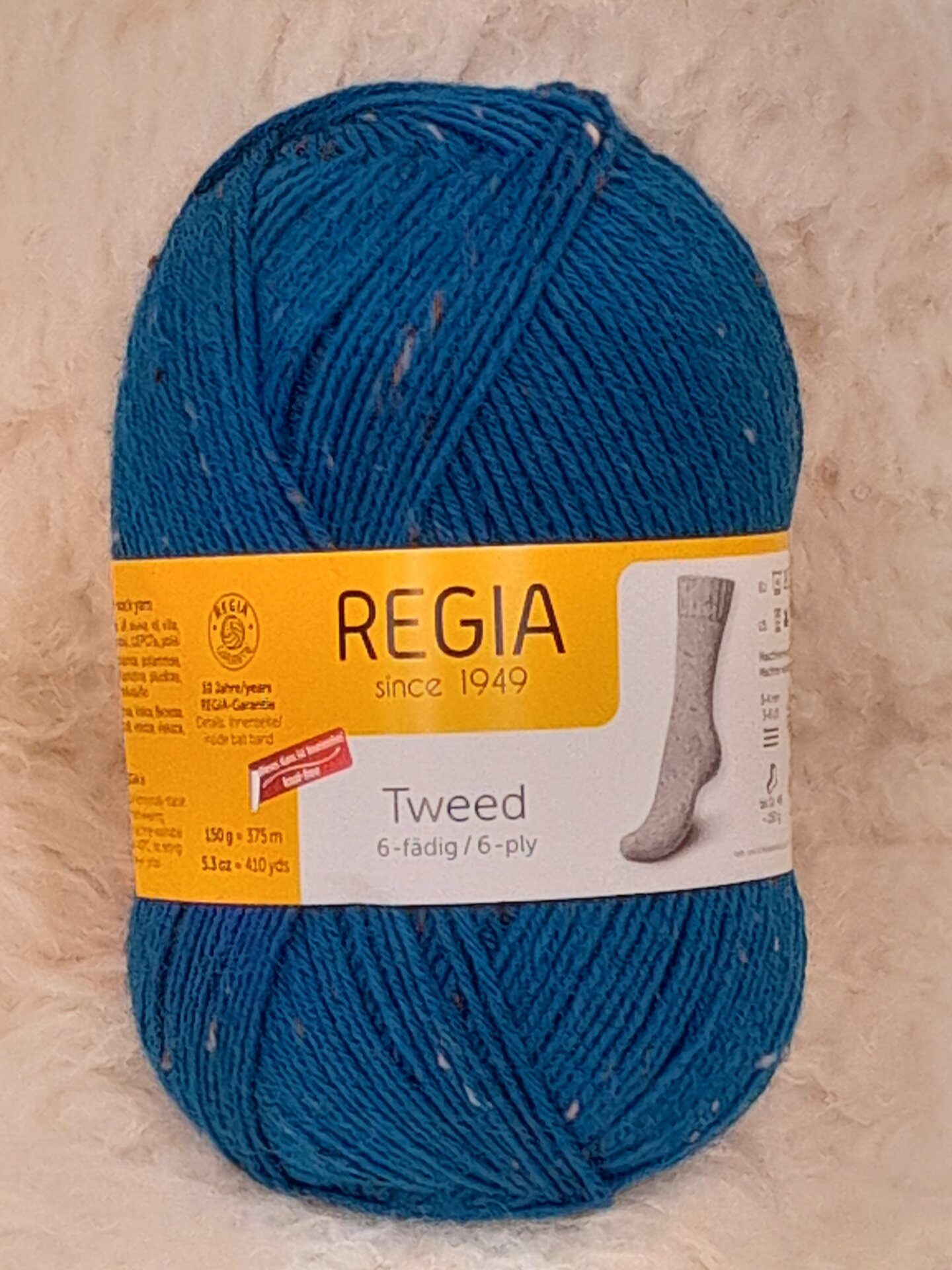 Regia Tweed 6-ply 69 Petrooli