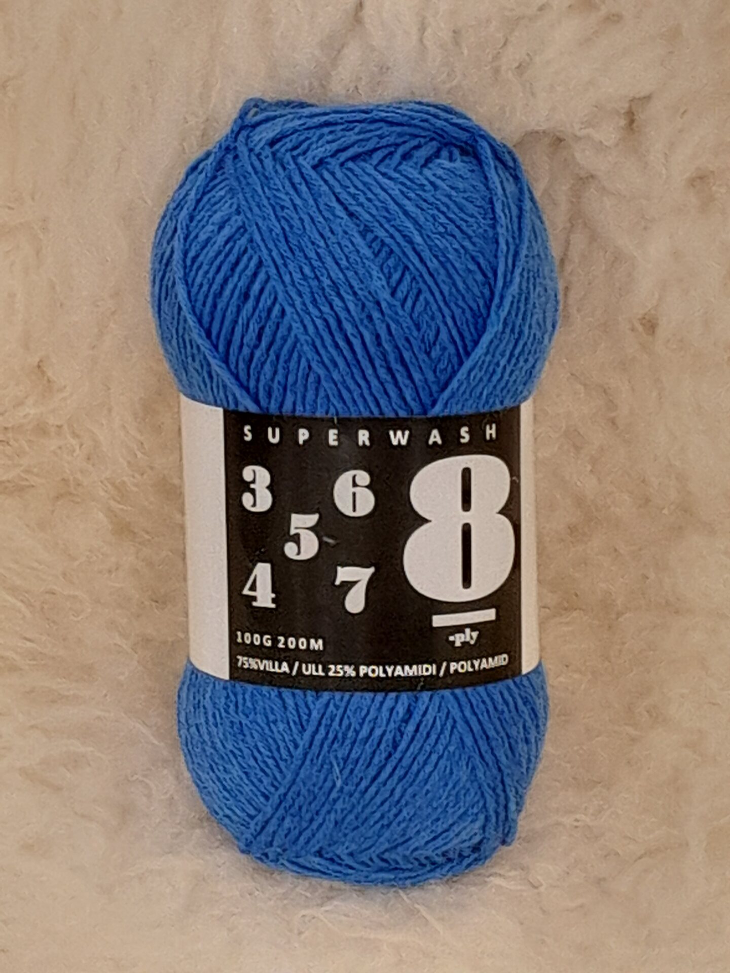 Marcus Company 8-ply sukkalanka 4245 Imperial Blue
