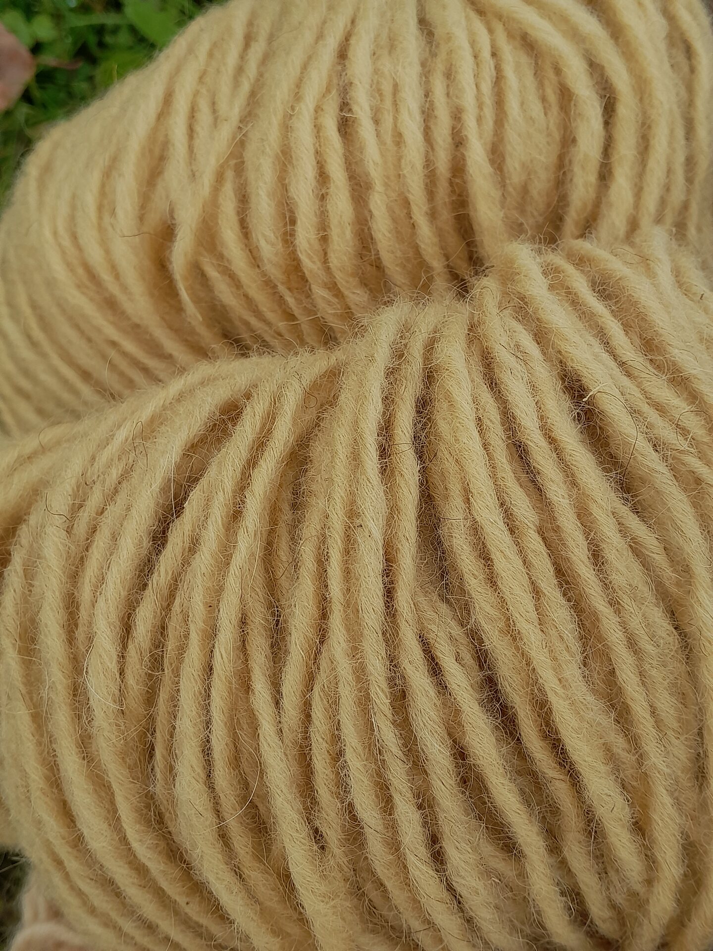 Kasvivärjätty Hahtuvalanka 285x2, 100g n. 175m Paatsamanmarja