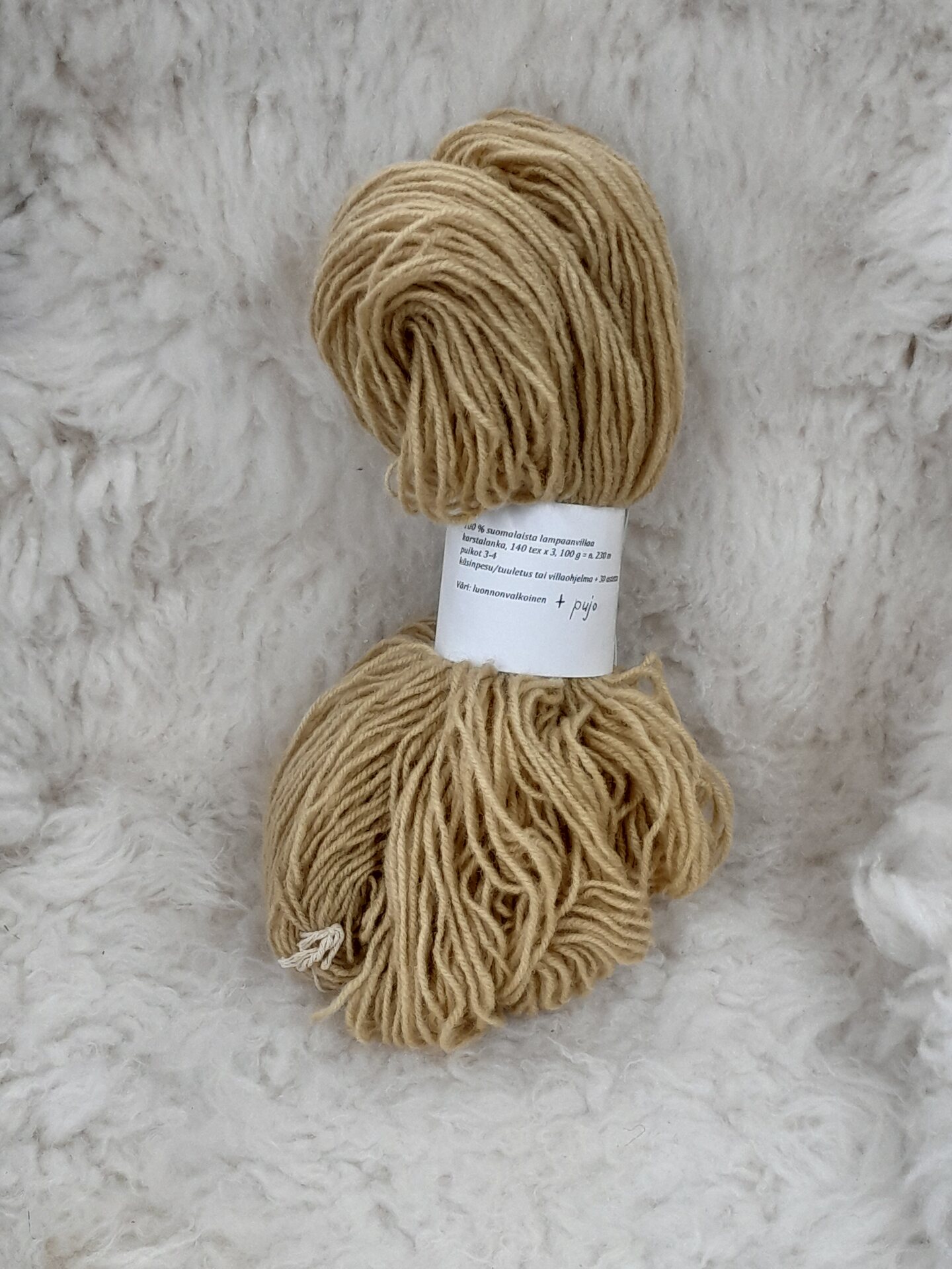 Kasvivärjätty Karstalanka 140x3, 100g n.230m LV+pujo