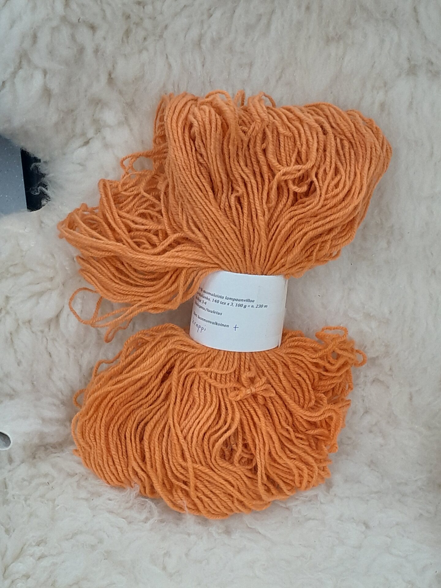 Kasvivärjätty Karstalanka 140x3, 100g n.230m LV+krappi