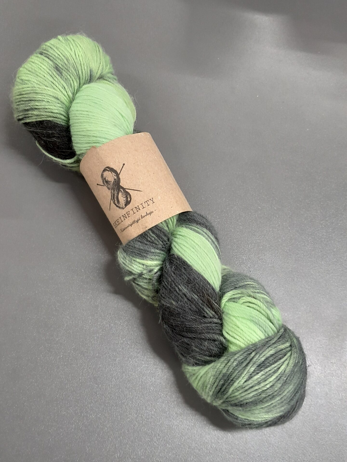 Skeinfinity Alpakkasukka Fluor Snake