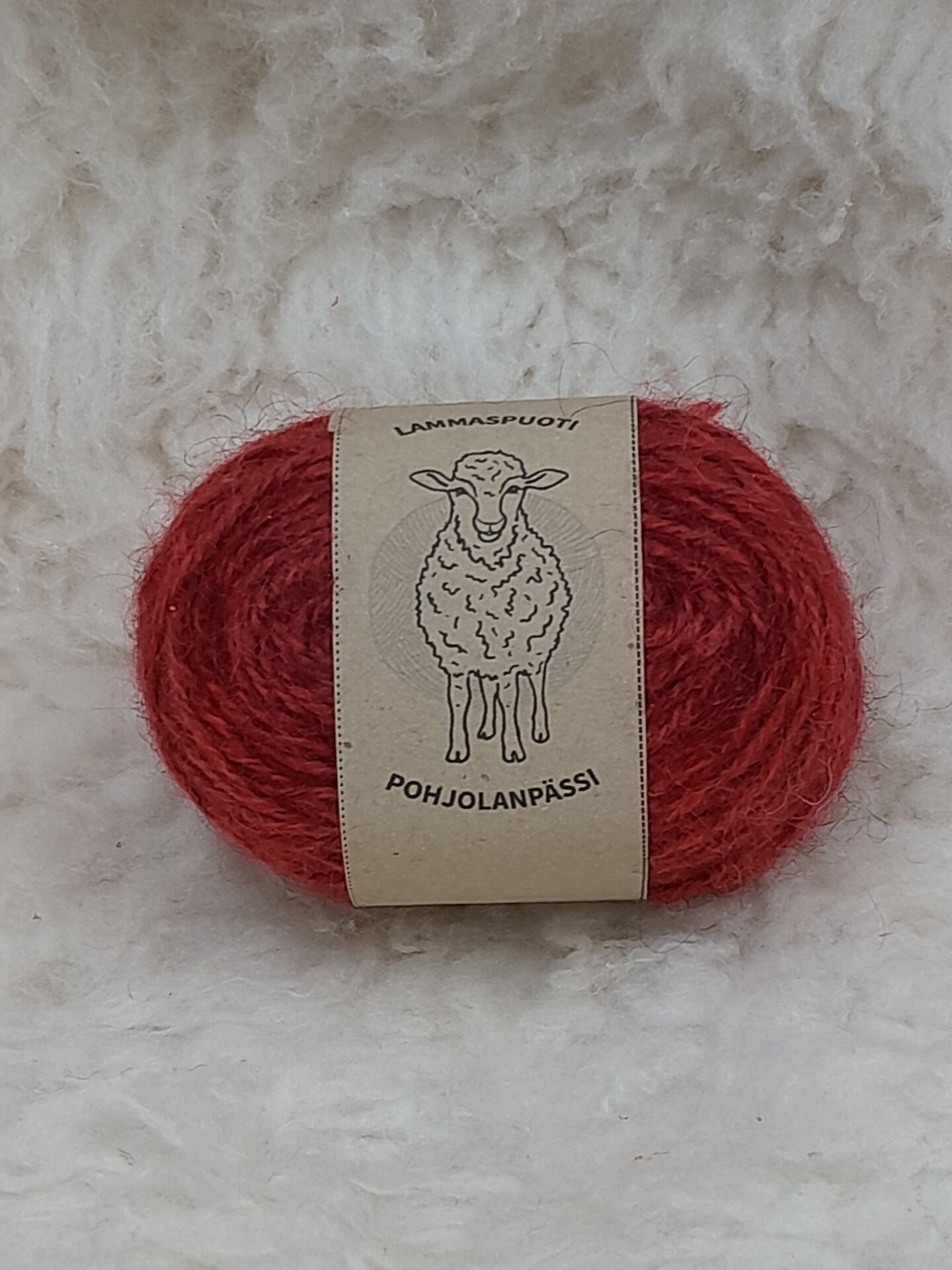 Lammaspuoti Pohjolanpässi Gotlanninlampaan karstalanka Red