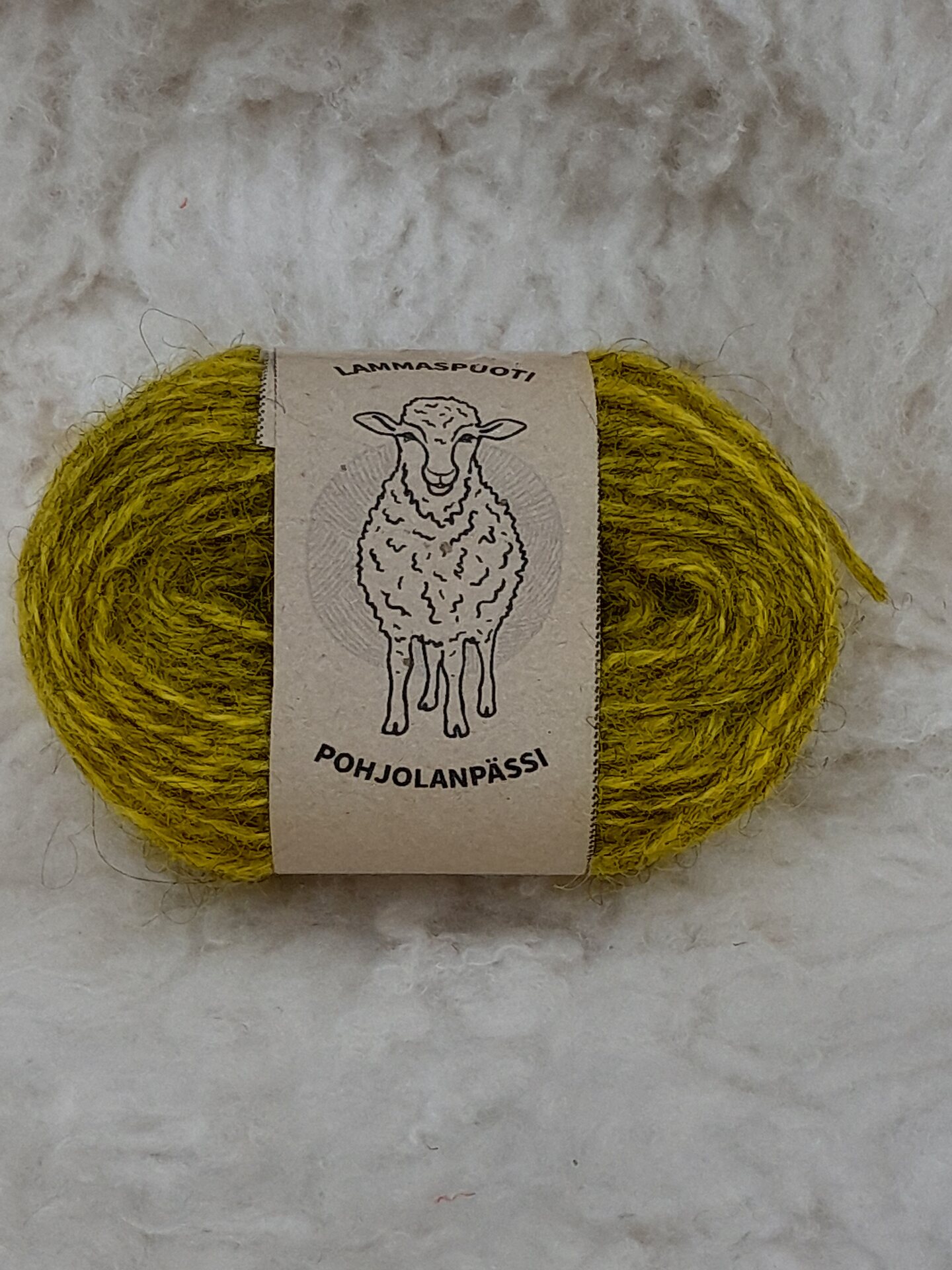 Lammaspuoti Pohjolanpässi Gotlanninlampaan karstalanka Yellow