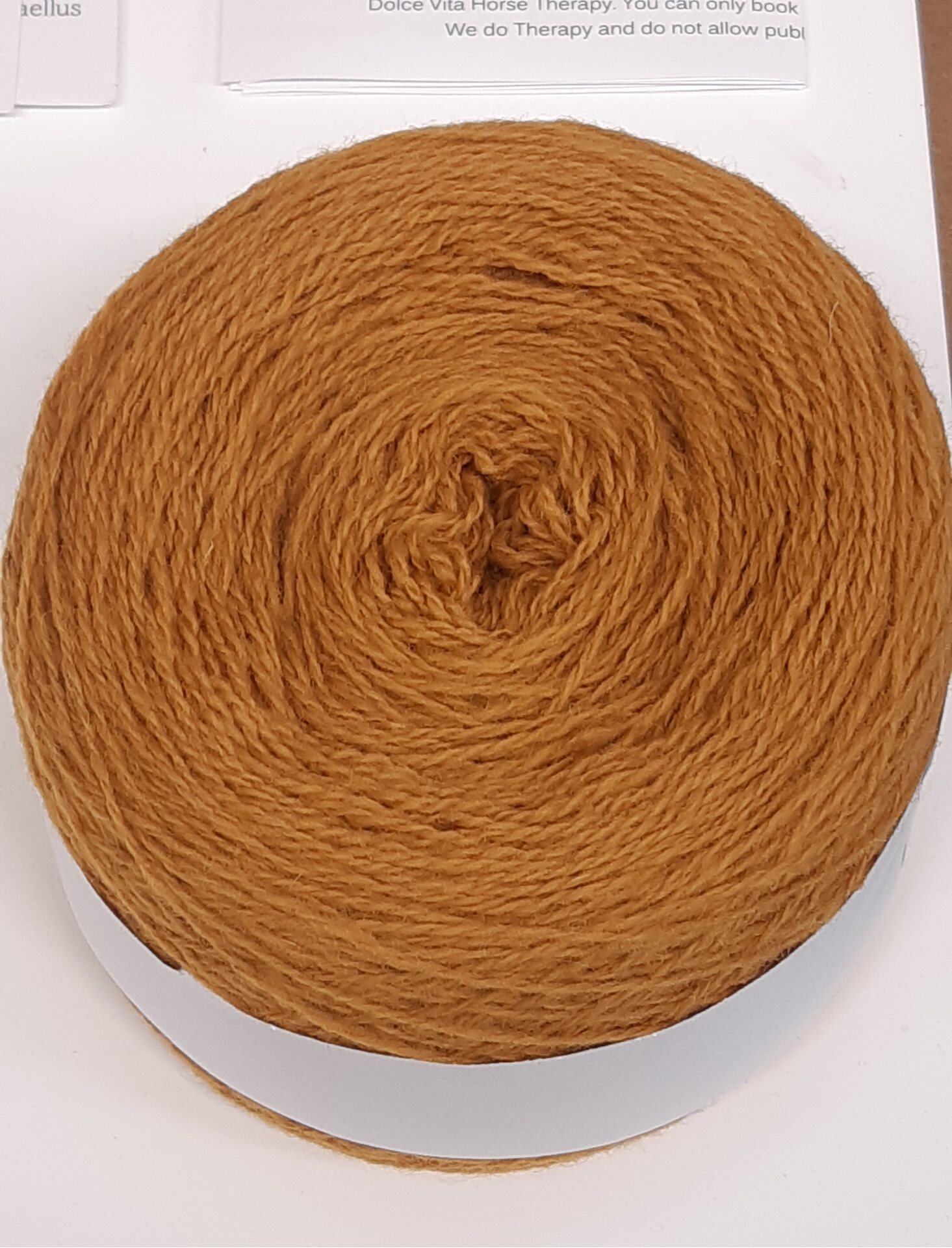 Lankapuodin lankakuakku Sinappi n. 190g