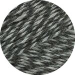 Lana Grossa Meilenweit 6-fach 8506 Grau/Dunkelgrau