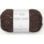 Sandnes Garn Peer Gynt 3085 brun m/natur tweed