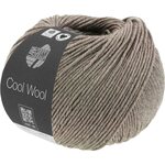 Lana Grossa Cool Wool Mélange 1421 Graubraun meliert