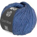 Lana Grossa Cool Wool Mélange 1427 Blau meliert