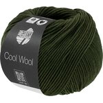 Lana Grossa Cool Wool Mélange 1495 Lodengrün meliert