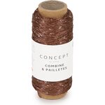 Katia Combine & Paillettes 53 - Brown