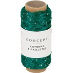 Katia Combine & Paillettes 57 - Emerald