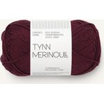 Sandnes Garn Tynn Merinoull 4372 Dyp burgunder