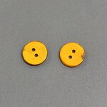 Kookosnappi 15mm värillinen Keltainen