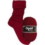 Opal 4-säikeinen sukkalanka 2020 lajitelmavärit 9939 rubiinin red