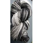Aade Lõng Vironvilla 8/2 vyyhti monivärinen Black-White n. 220g