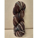 Aade Lõng Vironvilla 8/2 vyyhti monivärinen Burgundy-Blue n. 240g