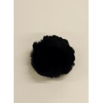 Pompons tupsu 8cm Musta