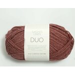 Sandnes Garn Duo 4344 Tumma puuteriroosa