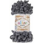 Alize Puffy 87 tummanharmaa