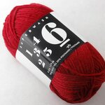 Marcus Company 6-ply sukkalanka 19-1656 rio red