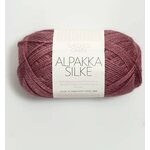 Sandnes Garn Alpakka Silke 4244 tumma vanharoosa
