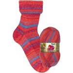 Opal Regenwald 17, 6-ply 11102 punainen papukaija