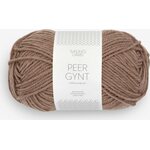 Sandnes Garn Peer Gynt 2572 Vaalea ruskea meleerattu(poistuva väri)
