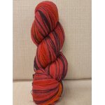 Aade Lõng Vironvilla 8/2 vyyhti monivärinen Fuxia-orange n. 200g