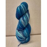 Aade Lõng Vironvilla 8/2 vyyhti monivärinen Turquoise-Blue n. 210g