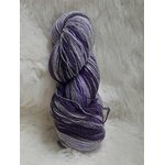 Aade Lõng Vironvilla 8/2 vyyhti monivärinen Lila-harmaa n. 240g