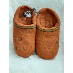 Kehrätär Lieko tossut 39/40 terrakotta, kukat