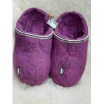 Kehrätär Lieko tossut 41/42 violetti, sulka