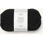 Sandnes Garn Peer Gynt 1099 musta