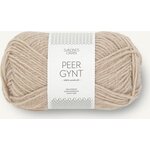 Sandnes Garn Peer Gynt 3021 vaalea beige meleerattu