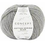 Katia Cotton Merino Glam 307 - Grey