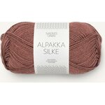 Sandnes Garn Alpakka Silke 4043 luumuroosa